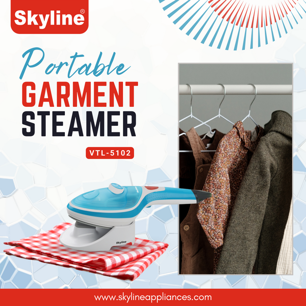 Skyline 900W-1000W Portable Garment Steamer