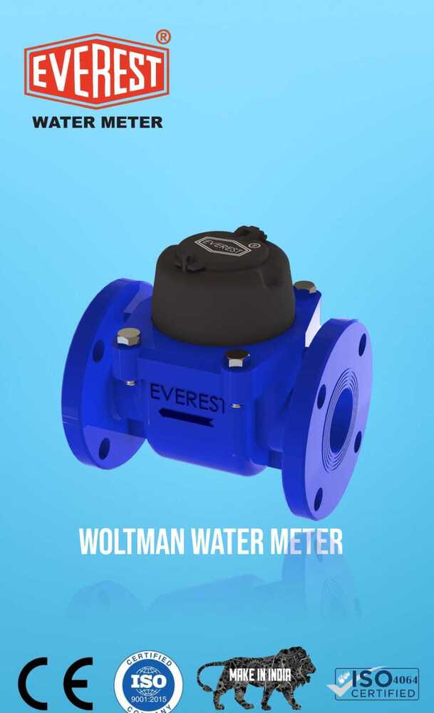 Everest Woltman Type Water Meter 65mm