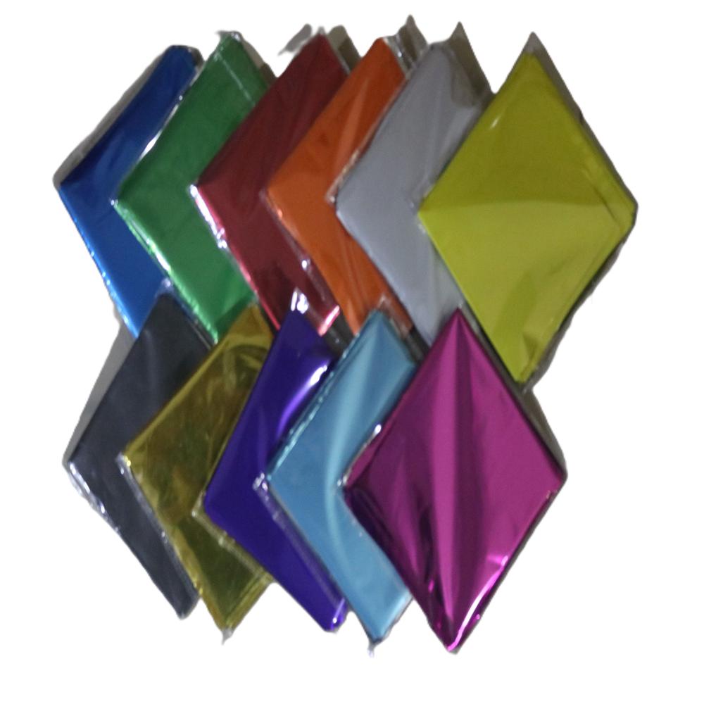 Plain Chocolate Wrappers - Coating Material: Film