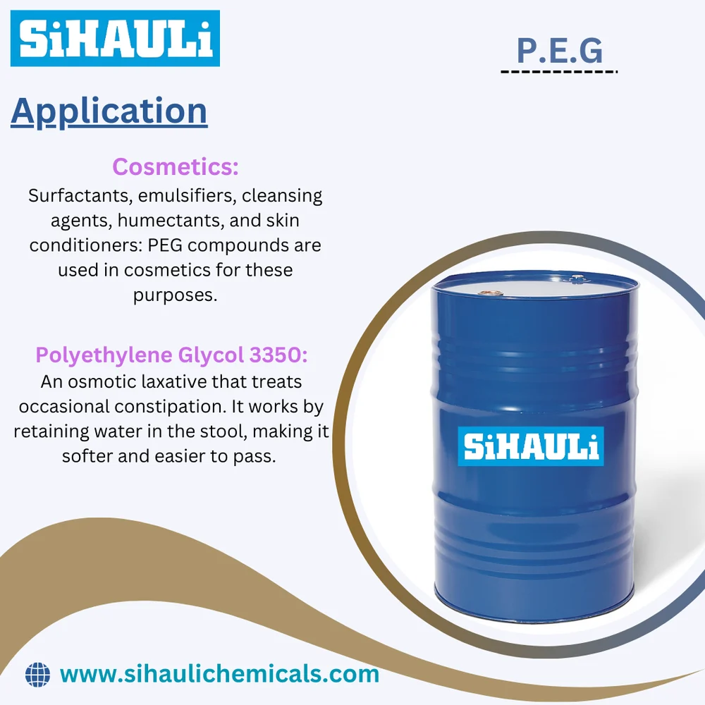 P.E.G (Polyethylene Oxide )