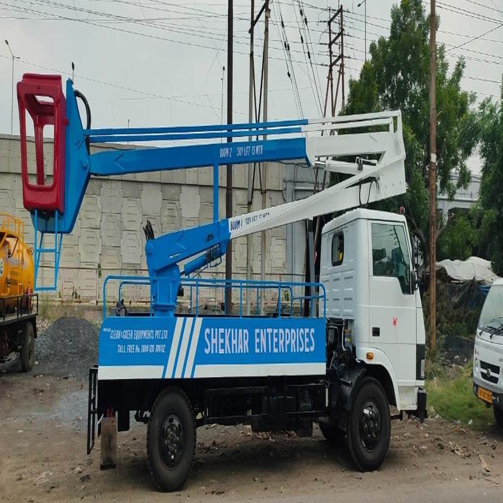 13 Mtr Working Height Sky Lift Mounted on TATA 712