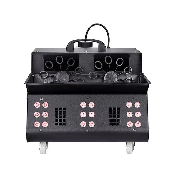 110V Bubble Machine - Color: Multicolor