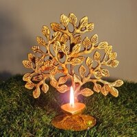Brass Tree with Lamp for home decoration |Gift items| |Table decoration| By Aakrati