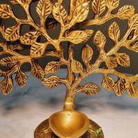 Brass Tree with Lamp for home decoration |Gift items| |Table decoration| By Aakrati