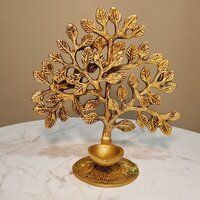 Brass Tree with Lamp for home decoration |Gift items| |Table decoration| By Aakrati