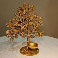 Brass Tree with Lamp for home decoration |Gift items| |Table decoration| By Aakrati