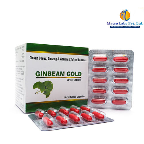 GINBEAM GOLD SOFTGEL CAPSULE