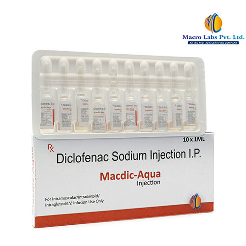 Macdic Aqus Injection की विशेषताएँ।