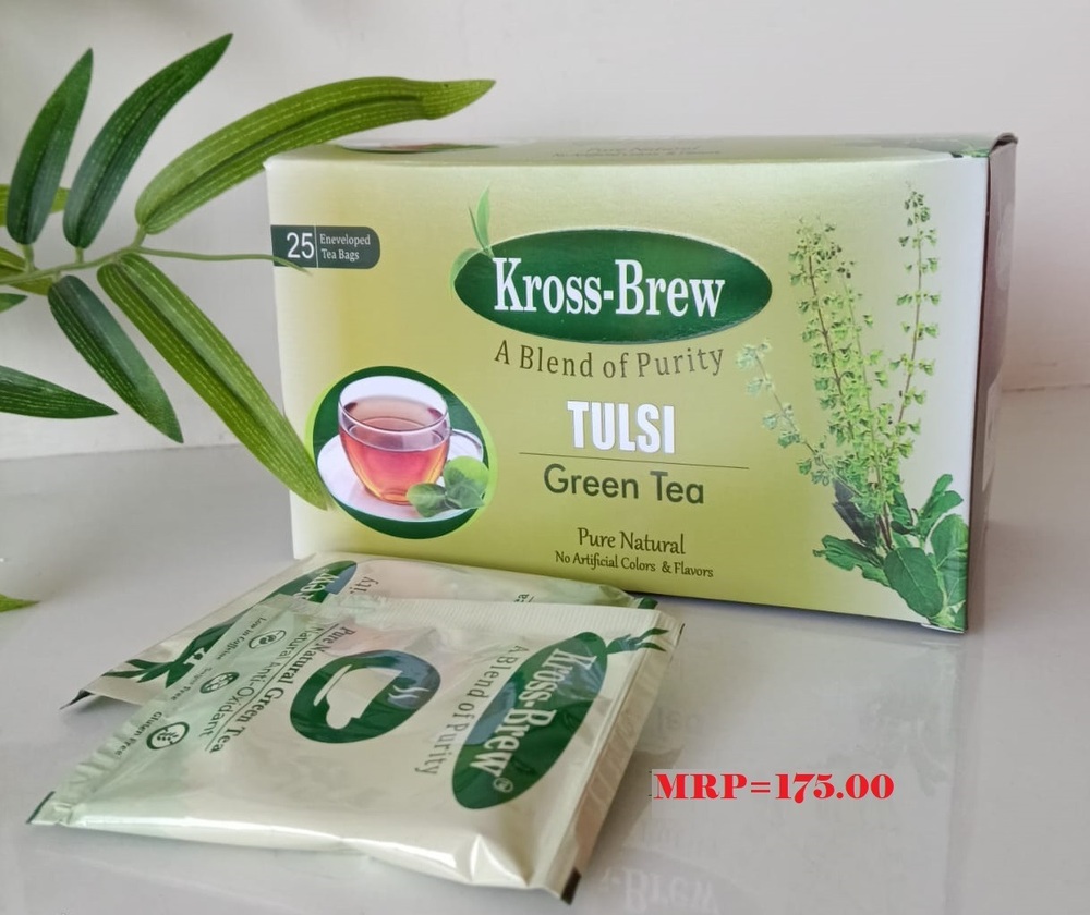 KROSS-BREW  TULSI GREEN TEA