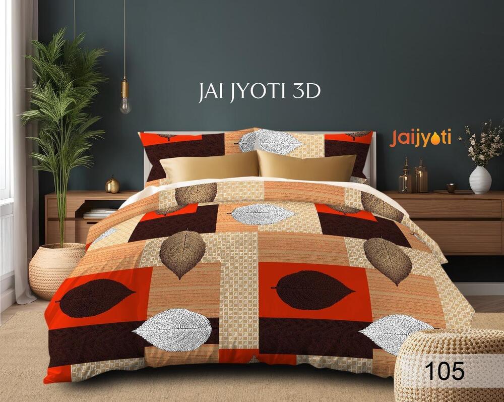 Single Bed Comforter - Cotton Blend, Queen Size | Over-locking Edge, Ideal For Adults At Home