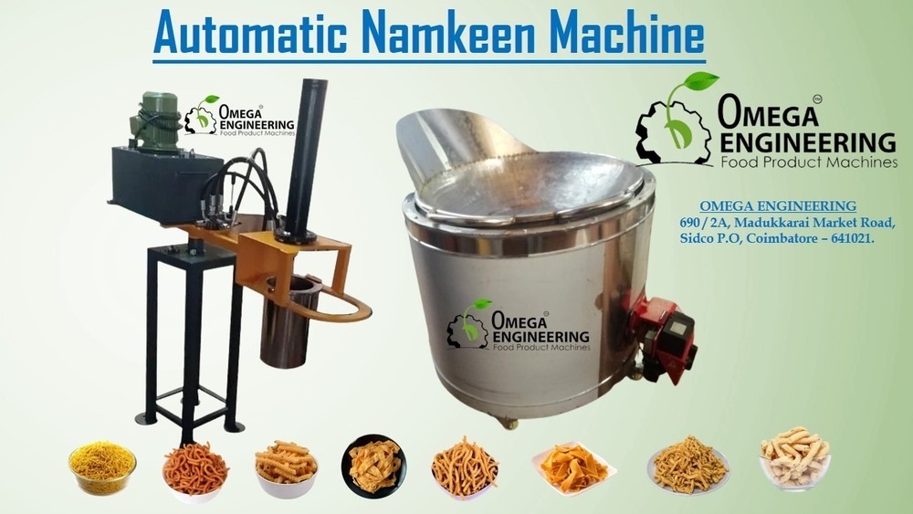 Automatic Namkeen Machine - Capacity: 60 - 100 Kg/Hr