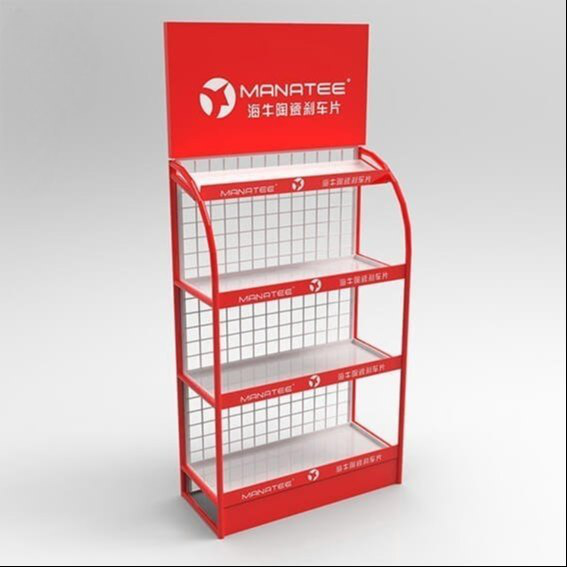 Brake Block Display Rack - Plastic Material, Customizable Size And Color | Easy Installation, Ideal For Motor Oil And Lubricant Products