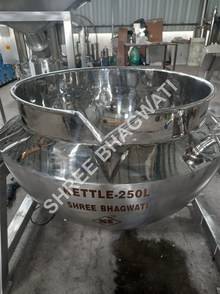 Stainless Steel Jacketed Insulation Paste Kettle with Agitator