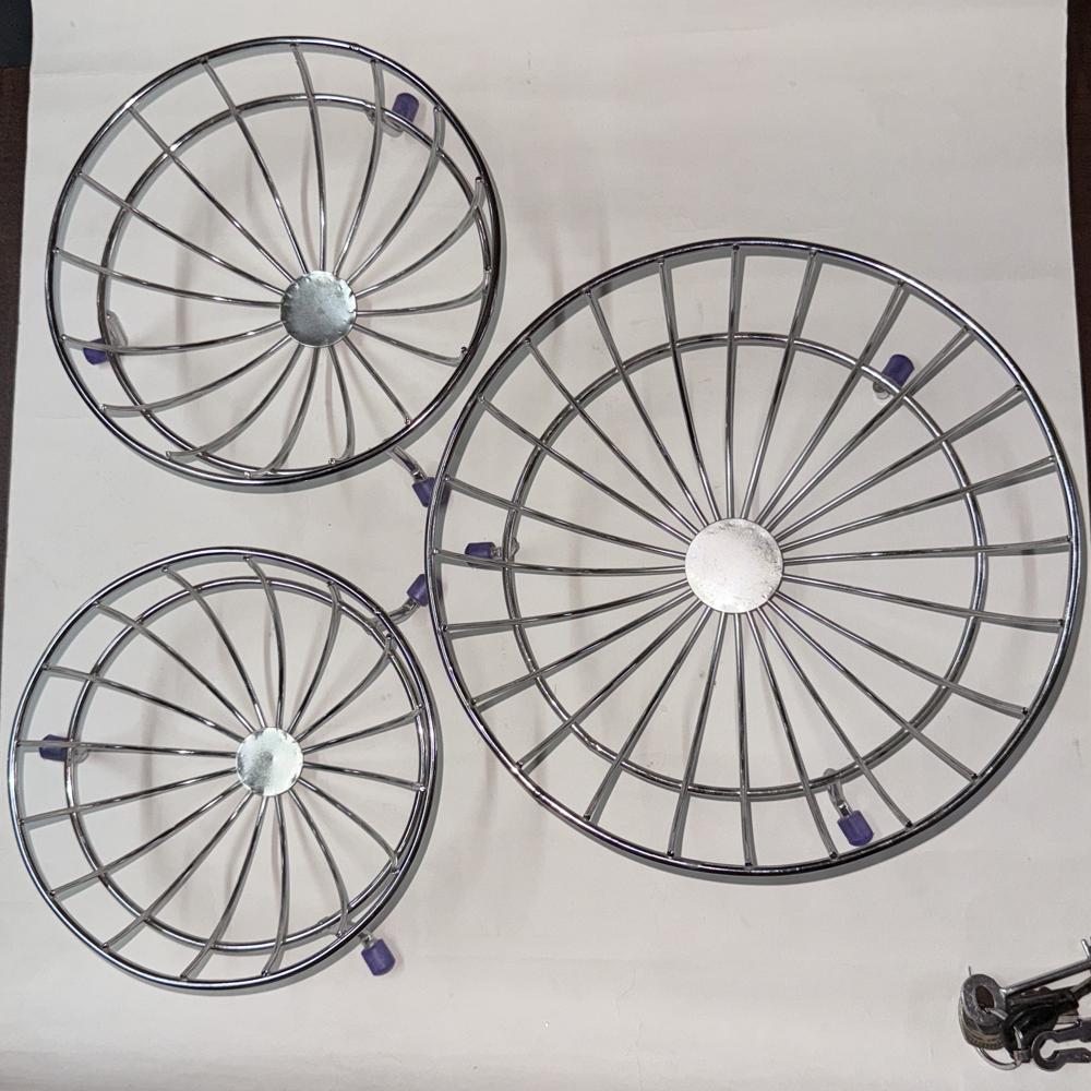 tainless Steel Fruit Basket Set