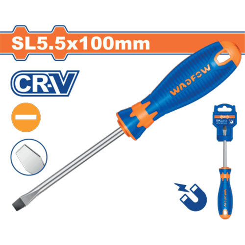 Wsd1254 Slotted Screwdriver - Color: Blue