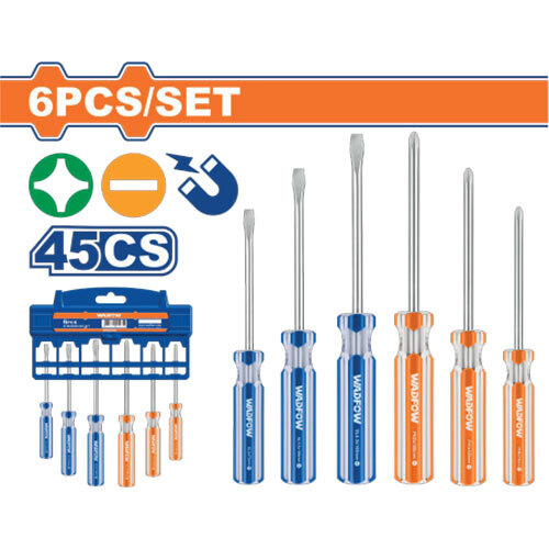 Wss3206 6 Pcs Screwdriver Set - Color: Blue