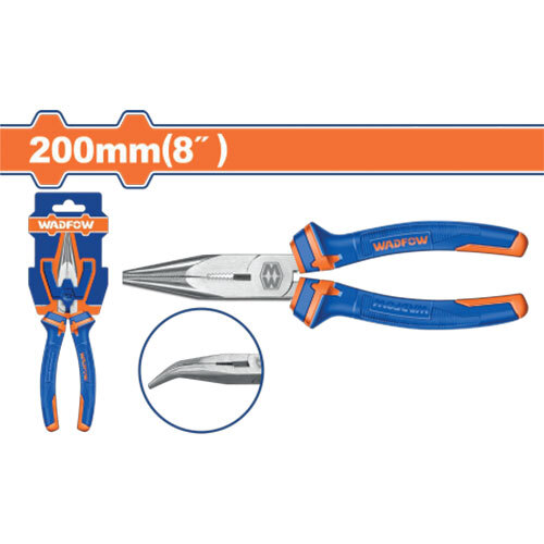 Wpl4C08 Bent Nose Pliers - Color: Blue