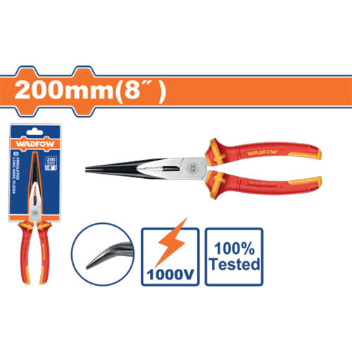 WPL4938 Insulated bent nose pliers