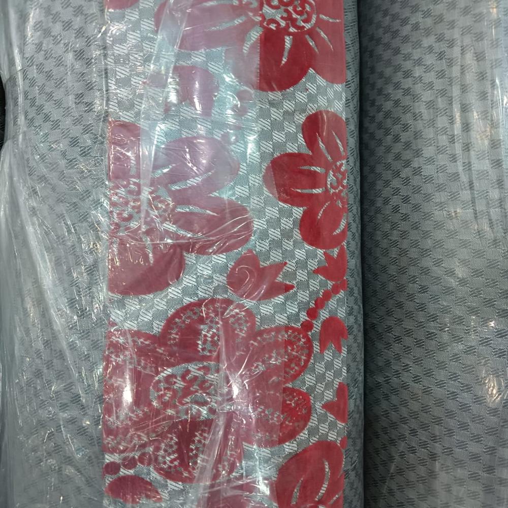 Flocking Fabric - Color: Golden & Mehroon