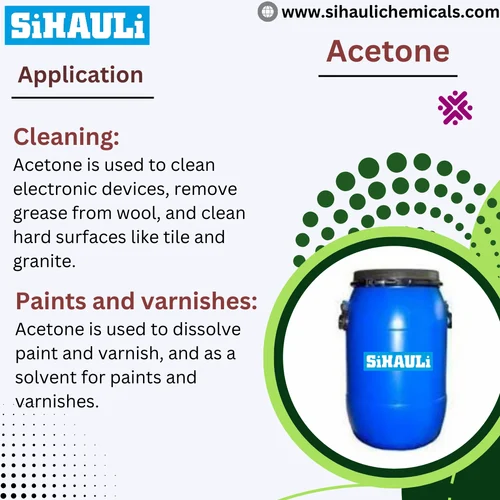 Acetone (Dimethyl ketone)