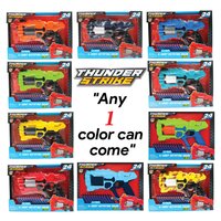 Thunder Strike Toy Gun with 6 Dart Rotating Drum - Available in 10 Colors (2915)