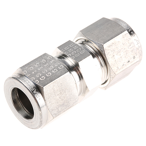 SS Pipe Connector - Stainless Steel, Various Thicknesses, Silver Color | Round Shape, Polished Surface Treatment, Durable and Rust-Resistant