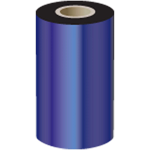 Barcode Ribbon Resin - Resin 110mm X 300m Black, Scratch Resistant, Chemical And Heat Resistant, Glossy Finish