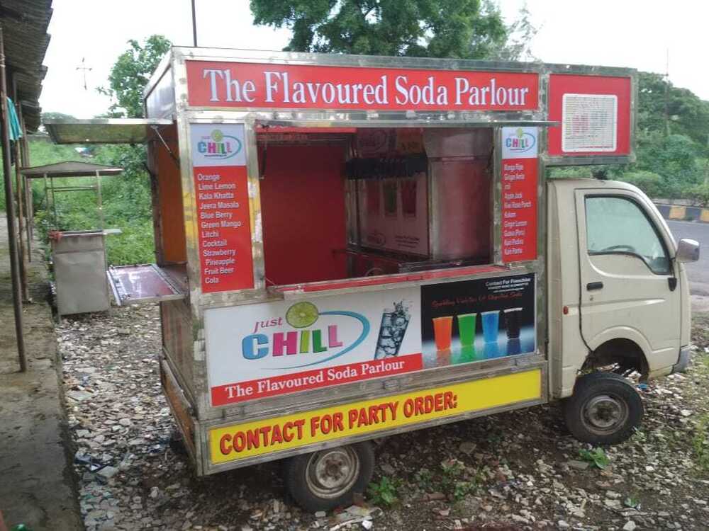 Soda Machine On Vehicle