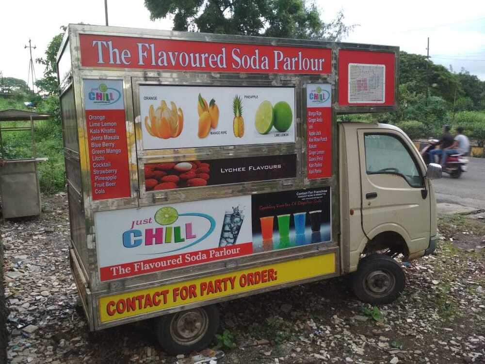 Soda Machine On Vehicle