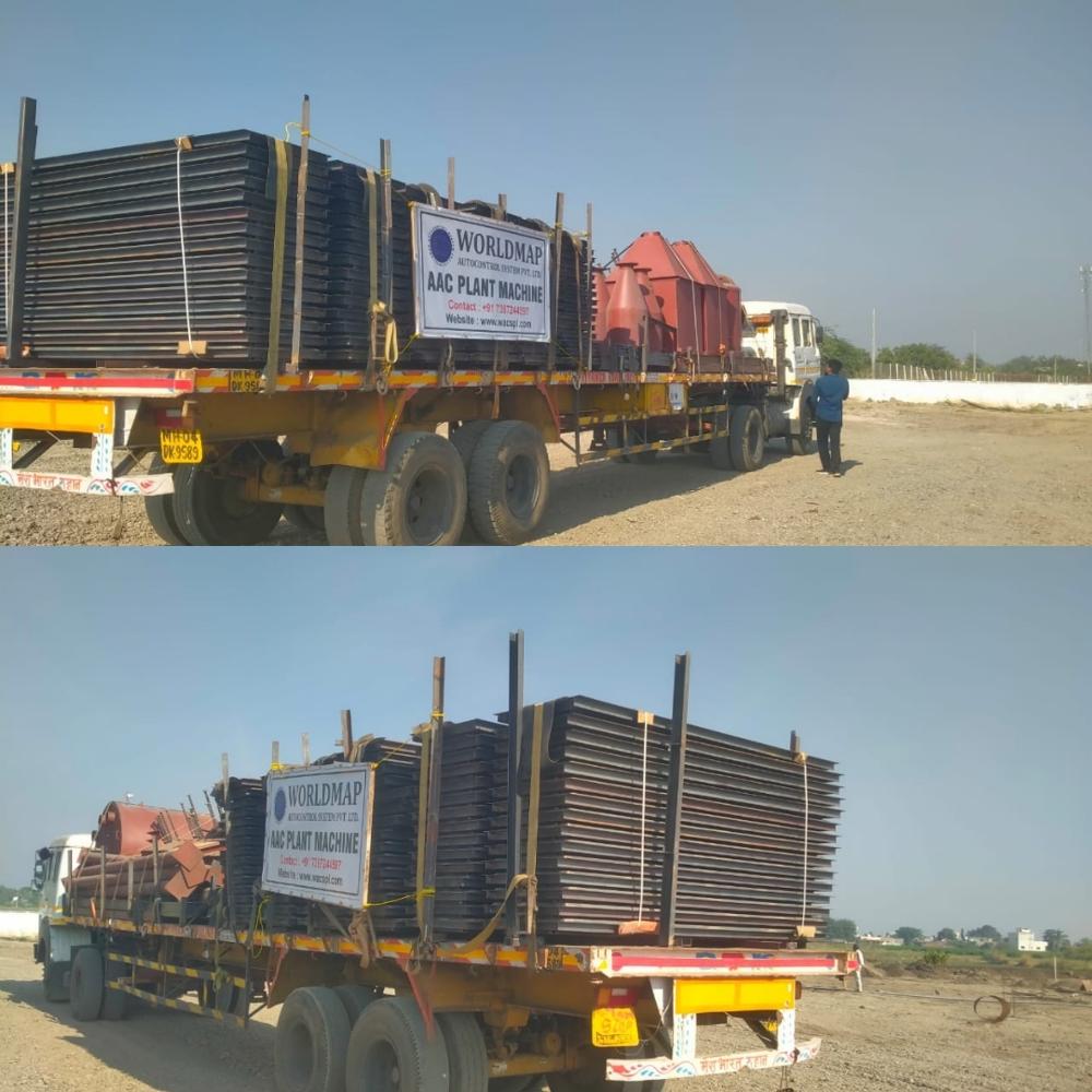 Fully Automatic Aac Block Cutting Machine - Material: Steel