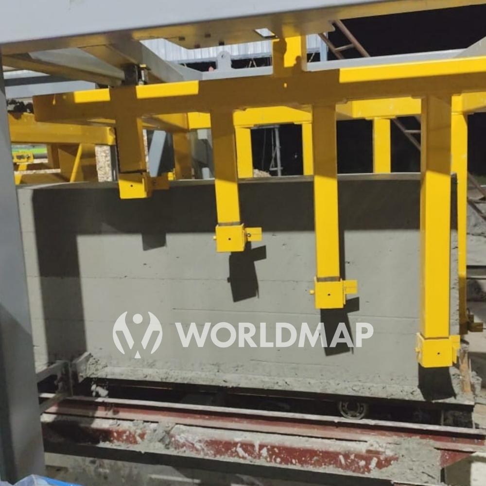 Fully Automatic Aac Block Cutting Machine - Material: Steel