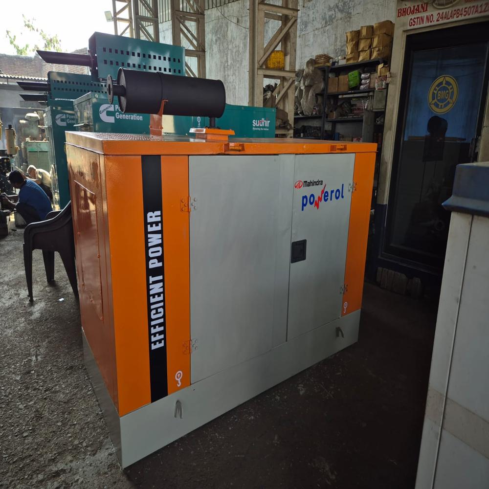 25 Kva महिंद्रा साइलेंट - फ्यूल टैंक क्षमता: 80 लीटर (L)