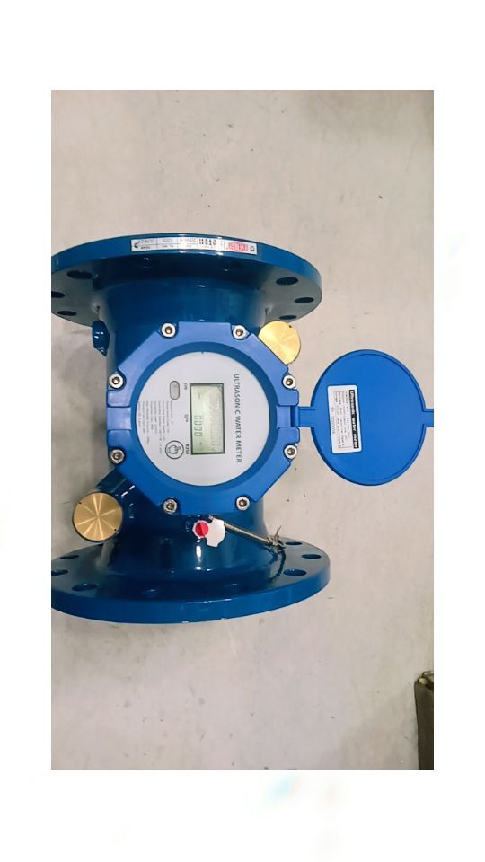 Everest Ultrasonic Water Meter - Color: Blue And White