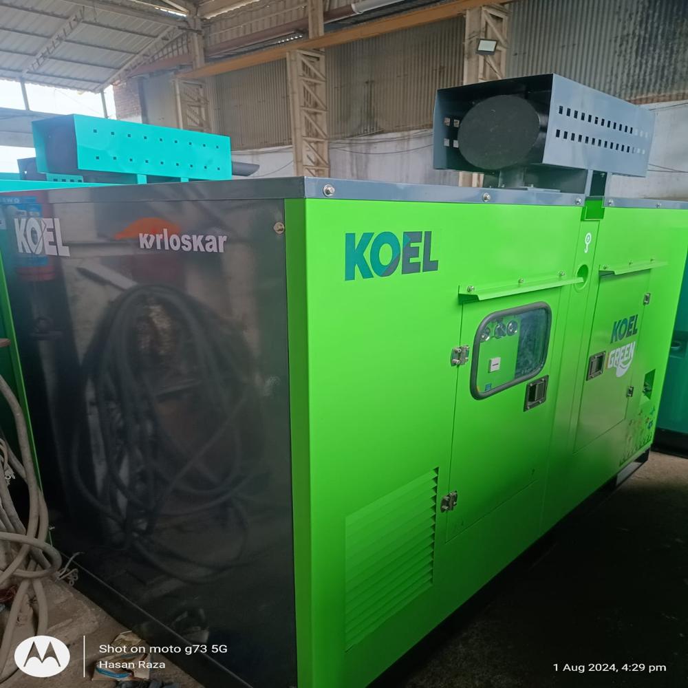 62.5 kVA किर्लोस्कर साइलेंट - ईंधन खपत: 5.5 लीटर/घंटा (L/Hr)