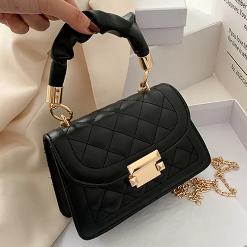 Ladies Fancy Bag - Color: Black