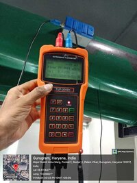 Everest Clamp on Ultrasonic Portable Flow Meter ( Hand Held Battery Operated)