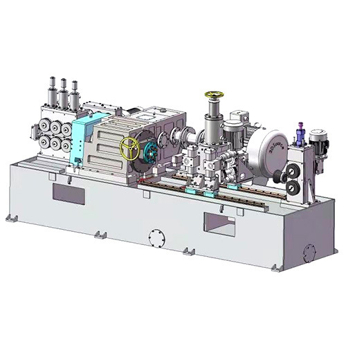 Round Bar Peeling Machine - Color: Green