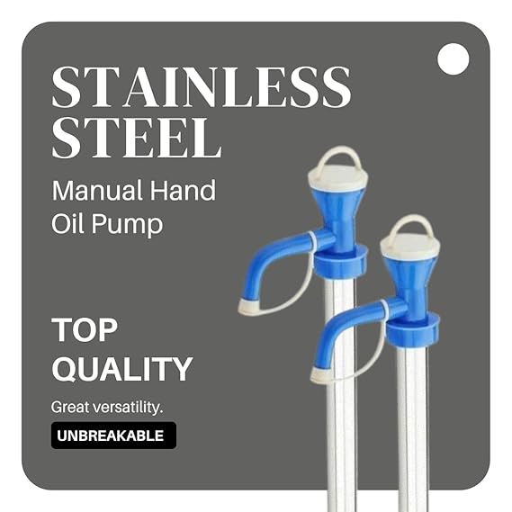 Plastic With Stainless Steel Pipe Kitchen Oil Pump - Application: Industrial