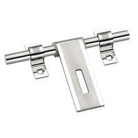 Al-flat Ss Aldrops - Polished Stainless Steel, Various Sizes Available, Elegant Finish For Doors & Windows