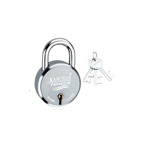 Round Pad Locks - Color: As Per Availability