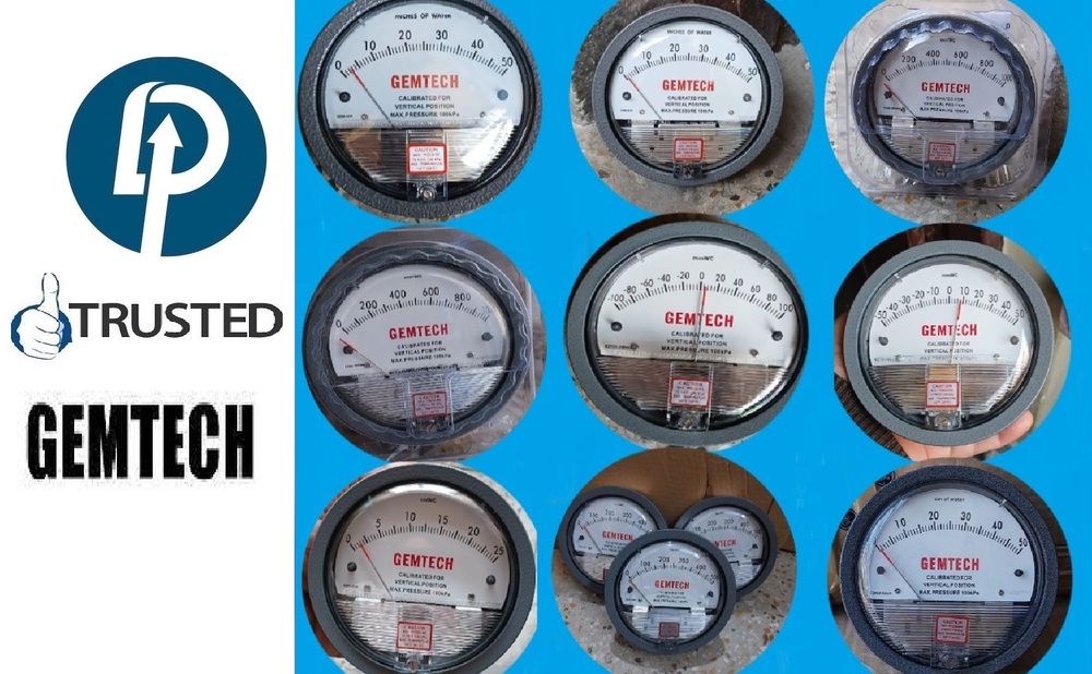 Online wholsale GEMTECH Differential Pressure Gauge Google Search India