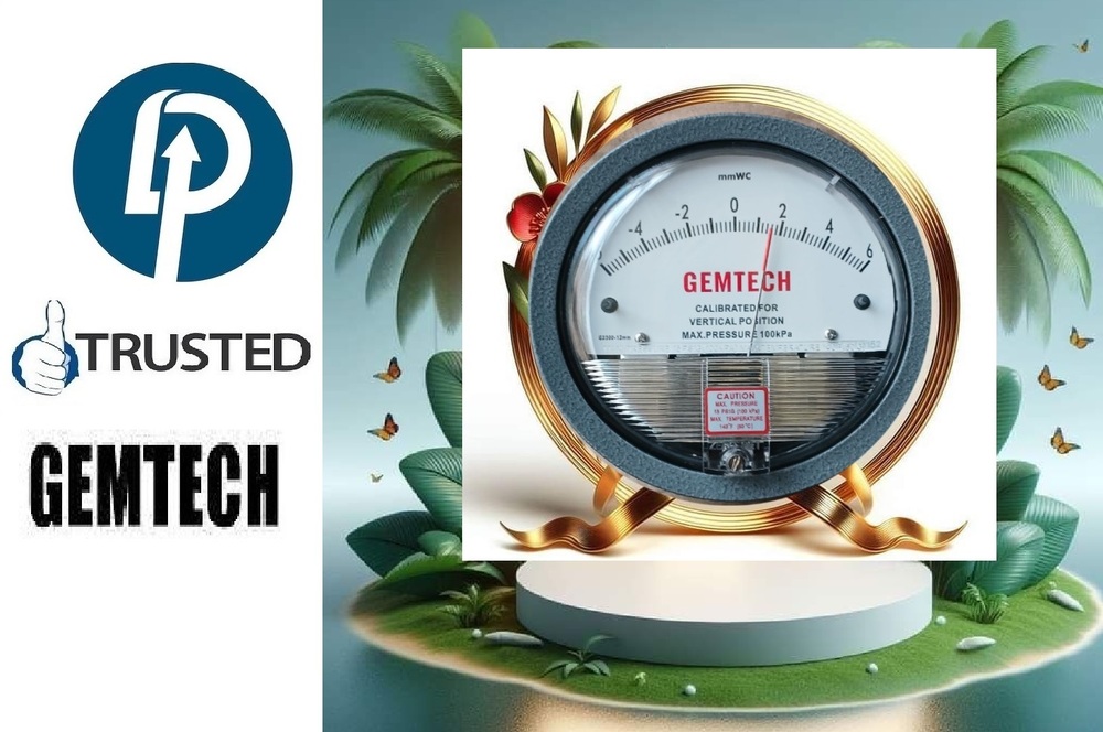 Online wholsale GEMTECH Differential Pressure Gauge Google Search India