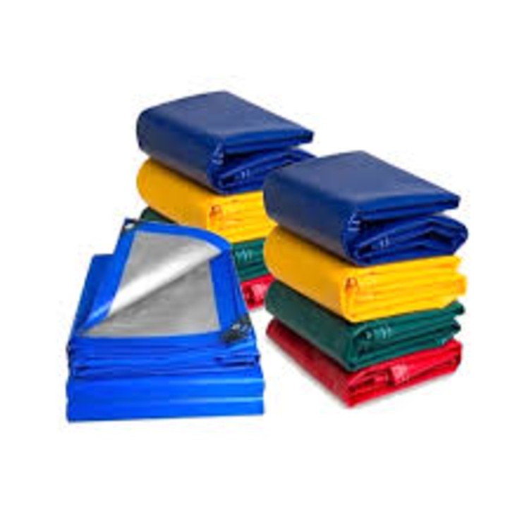 Agriculture HDPE Tarpaulin - 3 mm Thickness, 90 GSM, Green Polyethylene | Waterproof, Single Layer, Standard Design for Agricultural Use