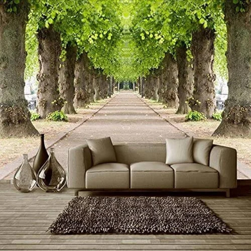 Living Room Pvc Wallpaper - Material: Paper