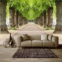 Living Room Pvc Wallpaper