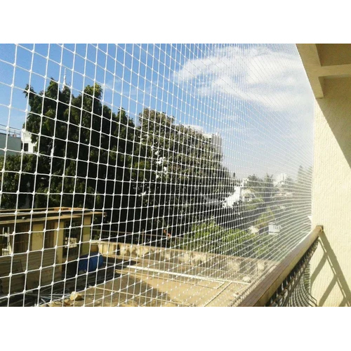 Nylon Bird Netting Safety Net - Color: White