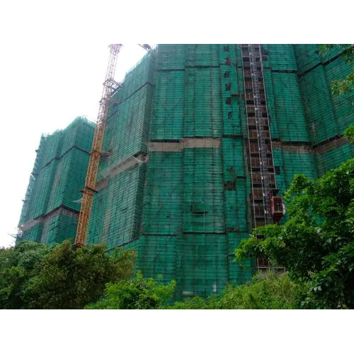 Construction Safety Nets - Color: Green