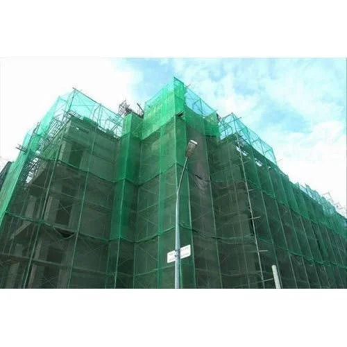 Building Construction Safety Nets - Color: Green