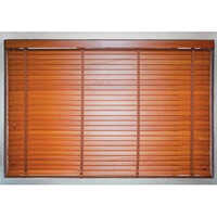 Brown Wooden Blinds - High-quality Wood, Vertical Design, Brown Color | Foldable Style For Home & Hotel Use, Modern Elegance