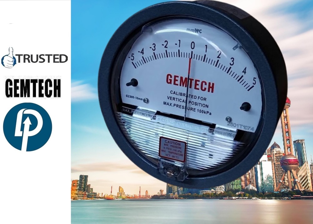 Top Ranking GEMTECH Differential Pressure Gauge india- D.P.ENGINEERS Delhi